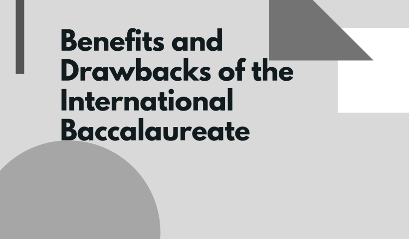 Benefits and Drawbacks of the International Baccalaureate