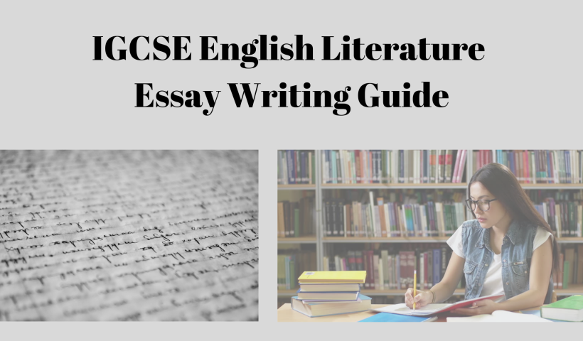 IGCSE essay writing