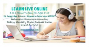 tutopiya-online-tuition-poster-of-student-learning-through-online-tuition-while-writing-on-notepad