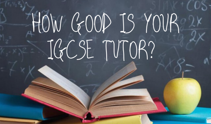 igcse tutor