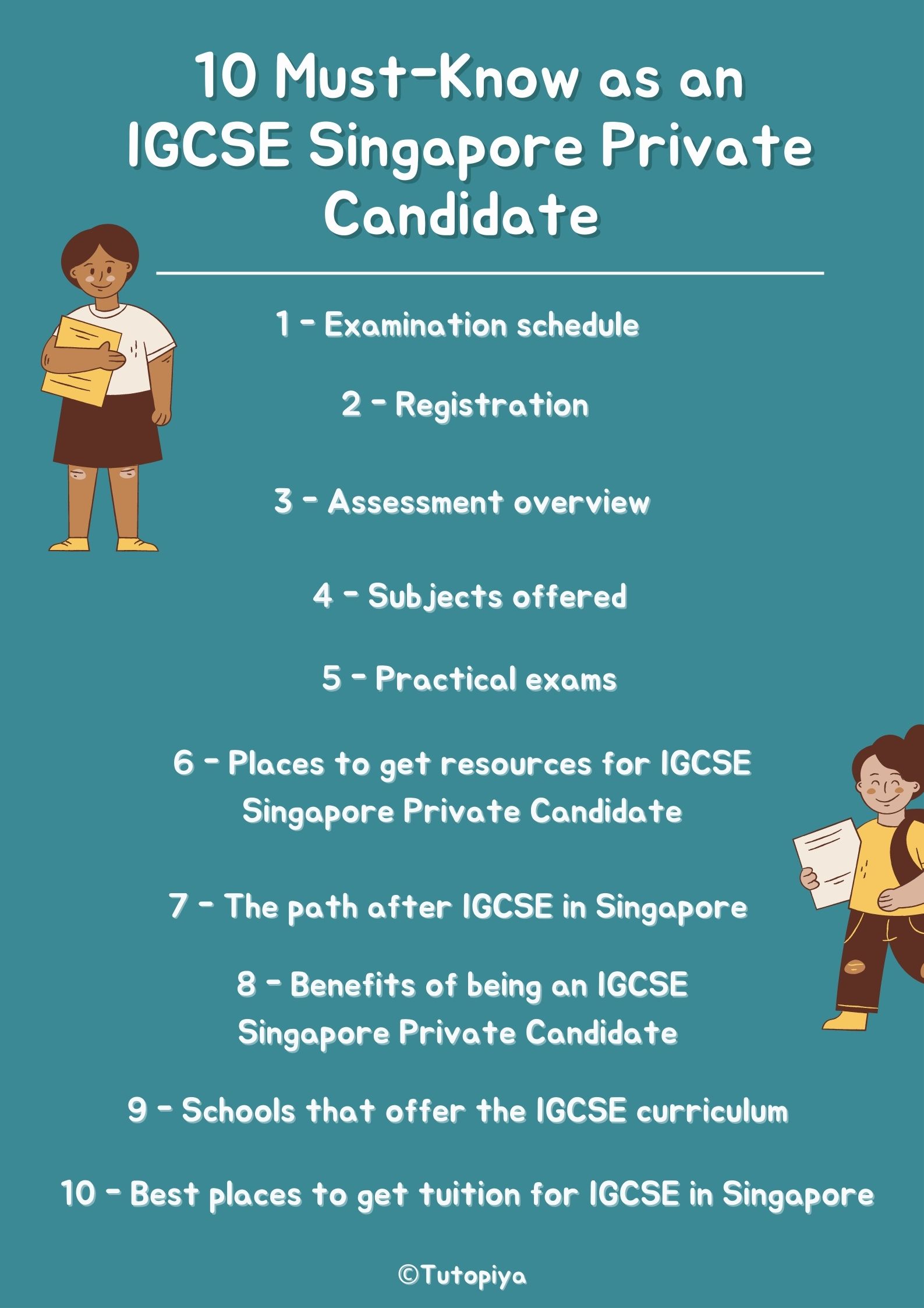 igcse singapore private candiate