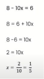 Linear equations and inequalities