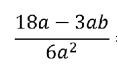 Algebraic Fraction