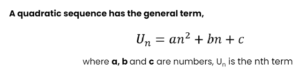 Quadratic Sequence