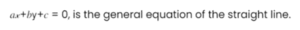 General-equation-of-a-straight-line